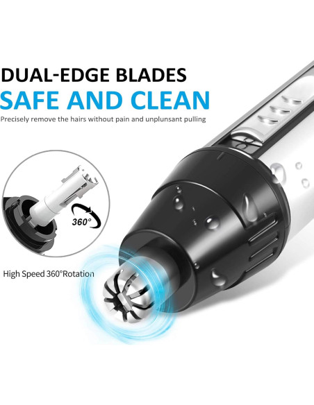 Recortador de Vello Cleanfly AY-313 para Orejas y Nariz Recortador de Vello Cleanfly AY-313 para Orejas y Nariz