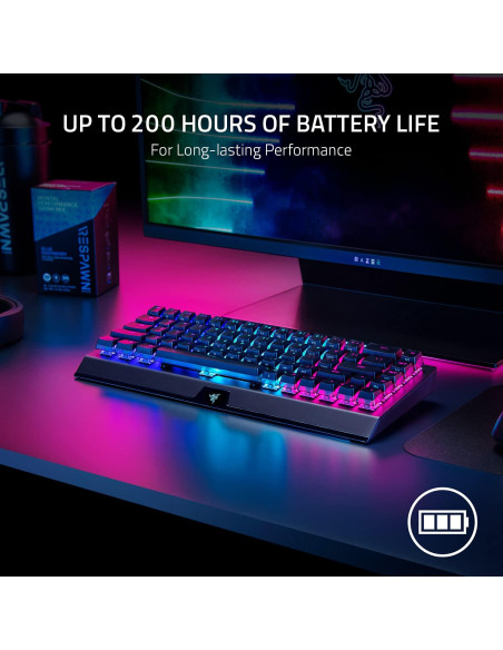Teclado Inalámbrico Razer BlackWidow V4 Mini 65% RGB Teclado Inalámbrico Razer BlackWidow V4 Mini 65% RGB