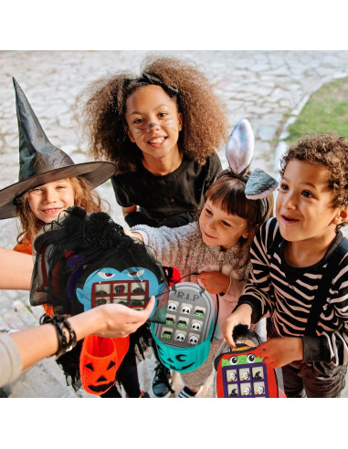 Juego de Tres en Raya Halloween DECYOOL 6 Tableros y Piezas