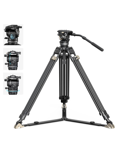 Trípode de Video SmallRig AD-Pro8 196 cm con Contrapeso Trípode de Video SmallRig AD-Pro8 196 cm con Contrapeso