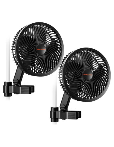Ventilador de Carpa Spider Farmer SF-ClipFan 2-Pack 15 cm
