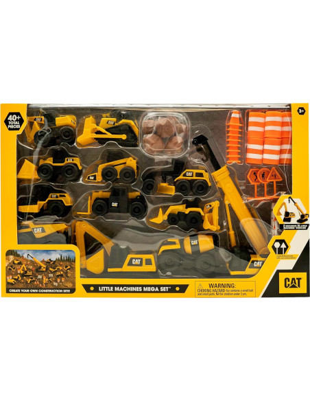 Juguetes de Construcción CAT Mega Set 40 Piezas para Niños Juguetes de Construcción CAT Mega Set 40 Piezas para Niños