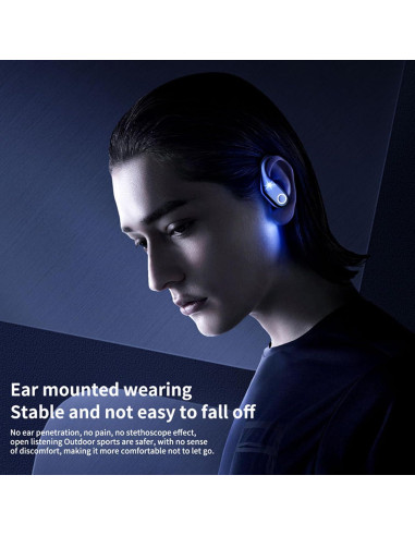 Auriculares Traductores Bluetooth EBTOOLS 74 Idiomas Negro