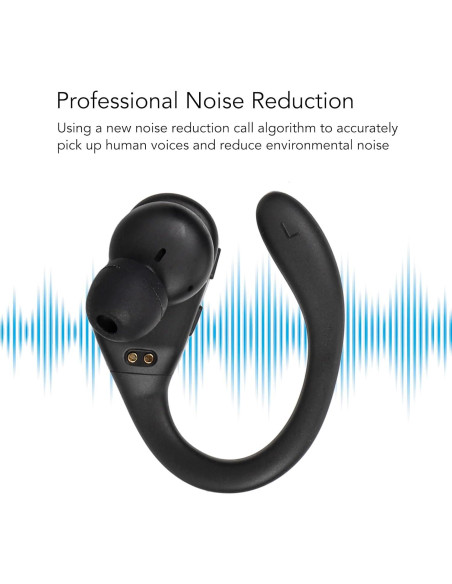 Auriculares Traductores Bluetooth EBTOOLS 74 Idiomas Negro Auriculares Traductores Bluetooth EBTOOLS 74 Idiomas Negro