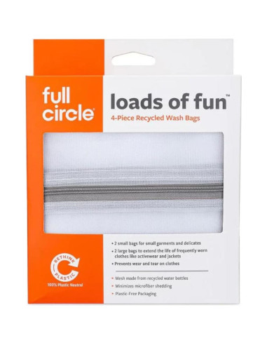 Bolsas de Lavado Reutilizables Full Circle - Juego de 4