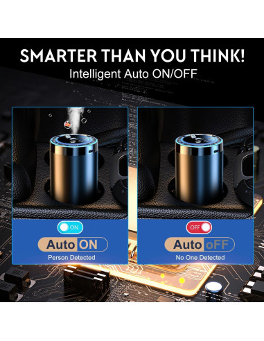 Difusor de Ambientador Inteligente Naixio para Coche