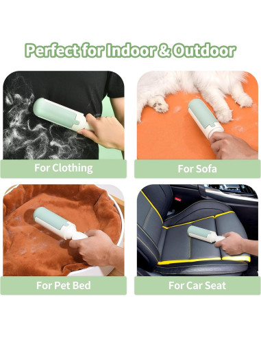 Removedor de Pelo de Mascotas PAKEWAY 2 Pack Reutilizable