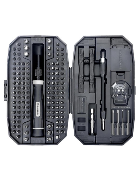Kit de Destornilladores de Precisión Sharden 153 en 1 Kit de Destornilladores de Precisión Sharden 153 en 1