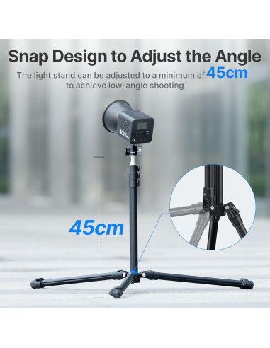 Soporte de Luz Fotográfica Ulanzi TT43 1.90m Aluminio Ajustable
