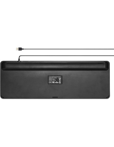 Teclado USB 37.5 cm con Touchpad Vilros para Raspberry Pi
