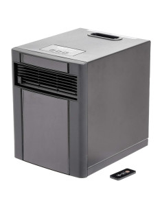 Calefactor portátil Amazon Basics DF1515 1500W Negro