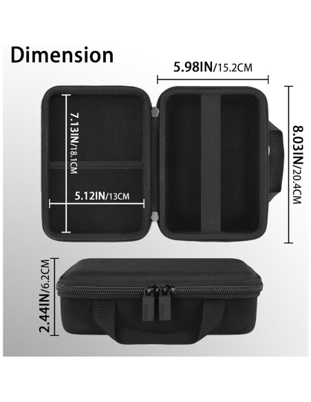 Funda Dura co2CREA para Cargador Anker 200W/250W Viaje Funda Dura co2CREA para Cargador Anker 200W/250W Viaje