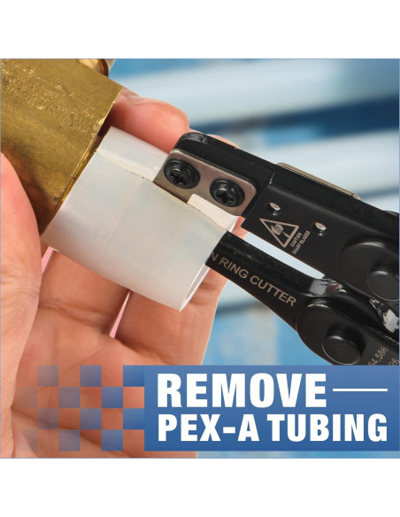 Extractor de anillos de expansión PEX iCrimp 1/2 a 1 pulg Extractor de anillos de expansión PEX iCrimp 1/2 a 1 pulg