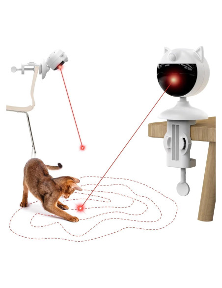 Juguete Interactivo para Gatos Potaroma Láser Cargable Juguete Interactivo para Gatos Potaroma Láser Cargable