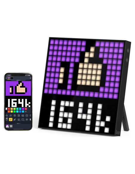 Reloj Digital Divoom Pixoo-16 LED 16x16 RGB WiFi Reloj Digital Divoom Pixoo-16 LED 16x16 RGB WiFi