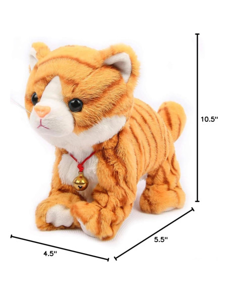 Gato Interactivo Smalody Amarillo con Sonido para Niños Gato Interactivo Smalody Amarillo con Sonido para Niños