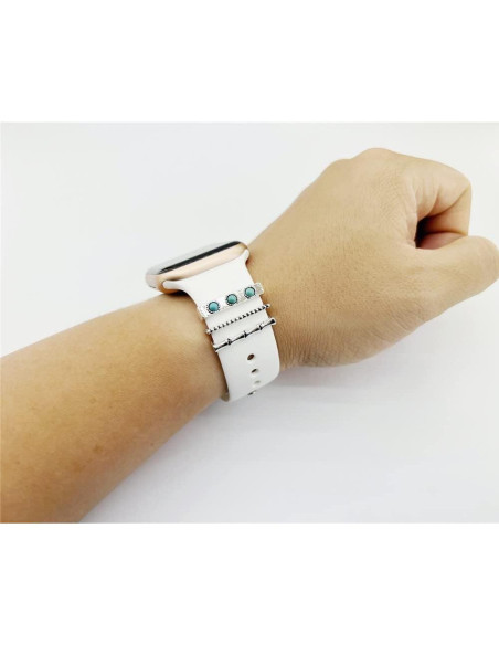 Anillos Decorativos para Correa de Reloj Apple Watch 20mm Anillos Decorativos para Correa de Reloj Apple Watch 20mm