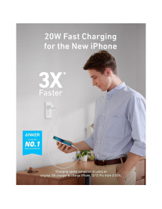 Cargador USB C 20W Anker 511 Nano con Cable 1.83m 2