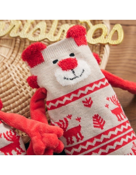 Calcetines Magnéticos de Navidad para Parejas - Talla Única Calcetines Magnéticos de Navidad para Parejas - Talla Única