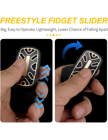 Deslizador Fidget DjuiinoStar Fibra de Carbono y Vidrio Deslizador Fidget DjuiinoStar Fibra de Carbono y Vidrio
