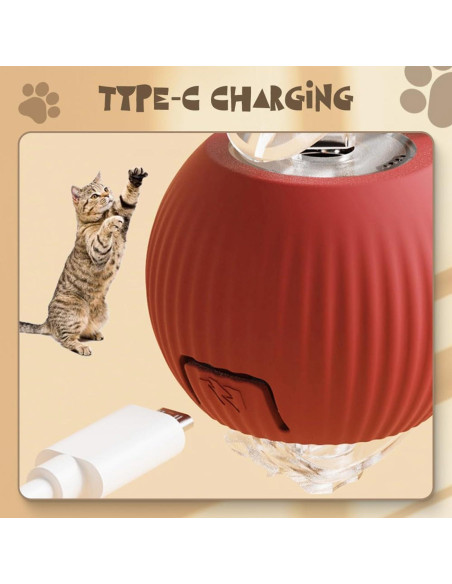Bola Eléctrica Interactiva Chewie para Gatos y Perros Bola Eléctrica Interactiva Chewie para Gatos y Perros