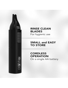 Recortador de Orejas y Nariz Wahl Groomease Inalámbrico 2