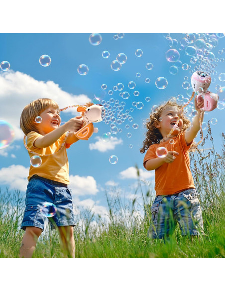 Pistola de Burbujas Automática GUANGDONG 913Y para Niños Pistola de Burbujas Automática GUANGDONG 913Y para Niños