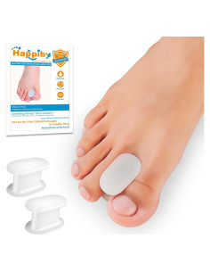 Separadores de Dedos de Silicona Happiby para Juanetes - 10 Piezas
