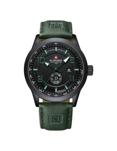 Reloj Deportivo NAVIFORCE NF9229 Correa de Cuero Verde Reloj Deportivo NAVIFORCE NF9229 Correa de Cuero Verde