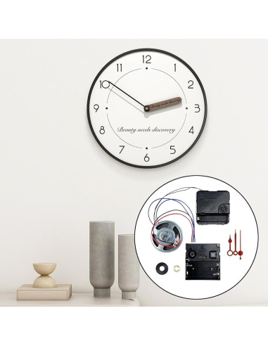 Mecanismo Reloj de Pared DIY Estilo E con Campana