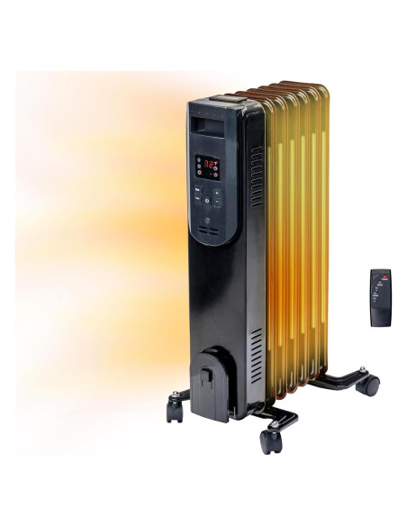 Calefactor de Radiador Comfort Zone 1500W Digital Aceite Calefactor de Radiador Comfort Zone 1500W Digital Aceite