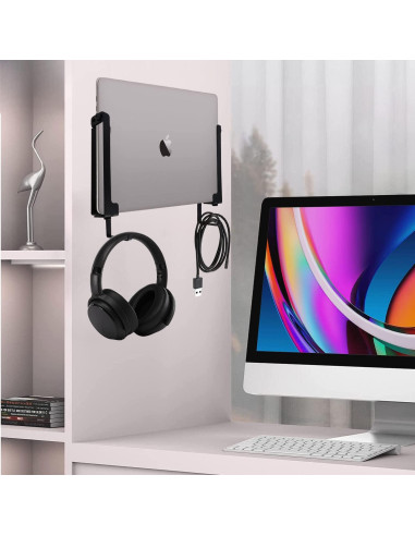 Soporte de Pared IFCASE para Laptop y Tabletas Negro