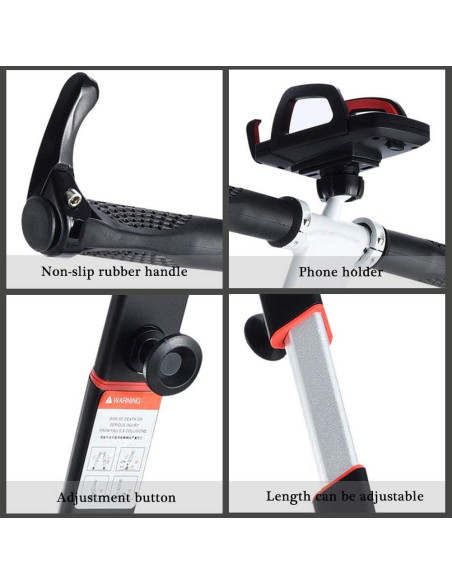 Manillar Ajustable ToLanbbt para Segway Ninebot Mini PRO Manillar Ajustable ToLanbbt para Segway Ninebot Mini PRO