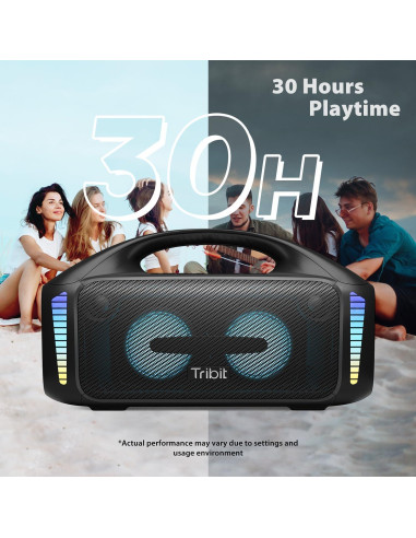 Altavoz Portátil Tribit StormBox Blast 90W Bluetooth IPX7