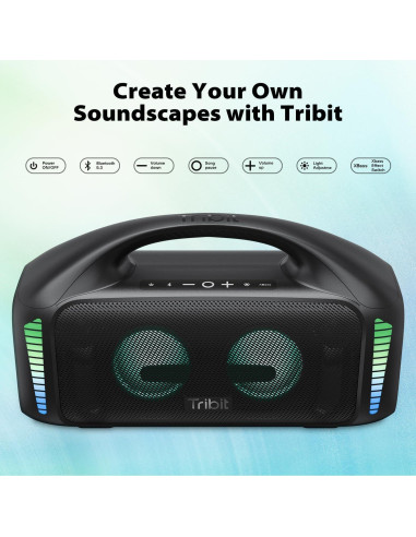 Altavoz Portátil Tribit StormBox Blast 90W Bluetooth IPX7