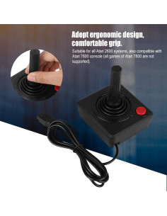Controlador de Juego Hakeeta Joystick 4 Direcciones 2600/7800 2