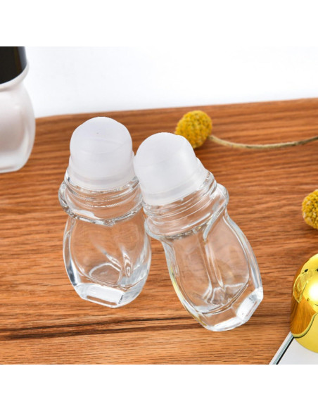 6 Botellas de Vidrio Roll On 30ml Doromy Reutilizables A Prueba de Fugas 6 Botellas de Vidrio Roll On 30ml Doromy Reutilizables A Prueba de Fugas