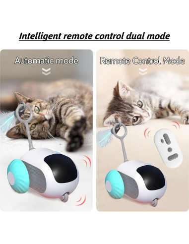 Juguete Eléctrico para Gatos PAKEISI R1446-FE Control Remoto
