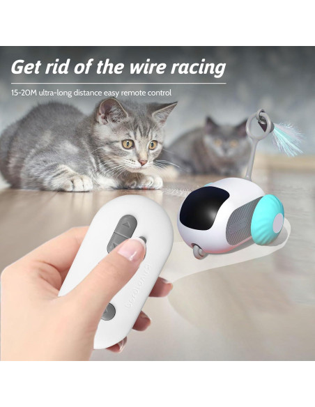 Juguete Eléctrico para Gatos PAKEISI R1446-FE Control Remoto Juguete Eléctrico para Gatos PAKEISI R1446-FE Control Remoto