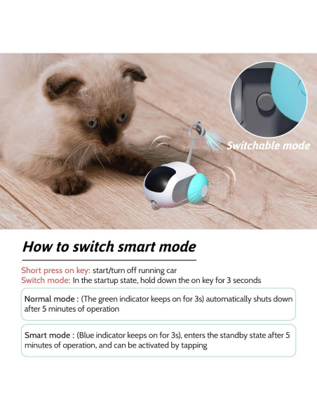 Juguete Eléctrico para Gatos PAKEISI R1446-FE Control Remoto Juguete Eléctrico para Gatos PAKEISI R1446-FE Control Remoto