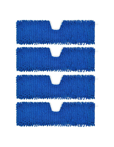 Paquete de 4 cabezales de mopa O-Cedar Dual Action 50x14.5cm
