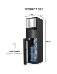Dispensador de Agua COSVALVE 5 Galones Carga Inferior 3 Temperaturas 2