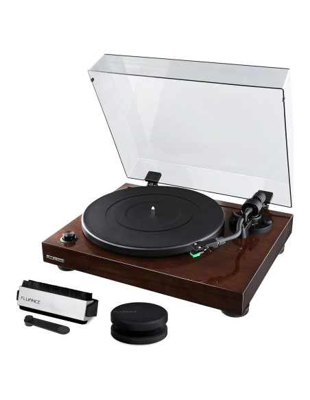 Tocadiscos Fluance RT81 Nuez con Audio Technica AT95E Tocadiscos Fluance RT81 Nuez con Audio Technica AT95E