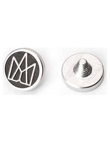 Juego de Botones Decorativos para Zapata Caliente - Aluminio