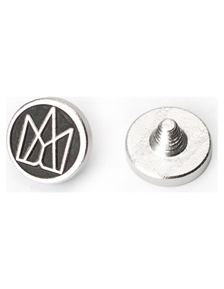 Juego de Botones Decorativos para Zapata Caliente - Aluminio Juego de Botones Decorativos para Zapata Caliente - Aluminio