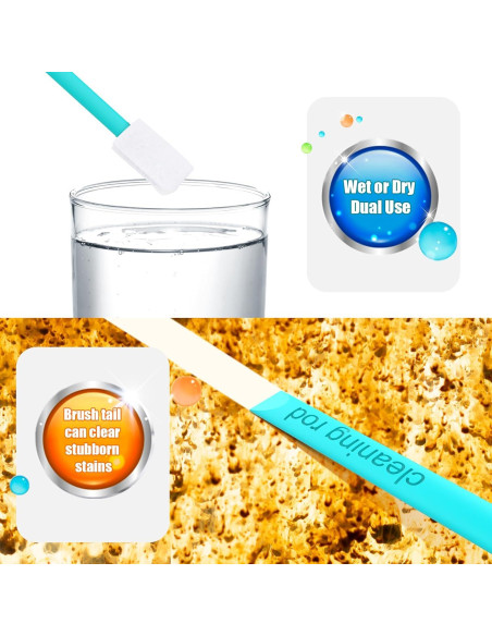 30 Cepillos Desechables de Limpieza Dizywiee para Grietas 30 Cepillos Desechables de Limpieza Dizywiee para Grietas