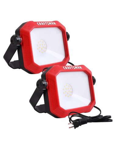 Luz de Trabajo LED CRAFTSMAN 1100 Lúmenes 4000K Portátil