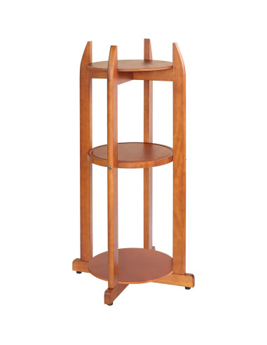 Soporte de Agua LASIDO 5 Galones Madera Natural 3 Estantes