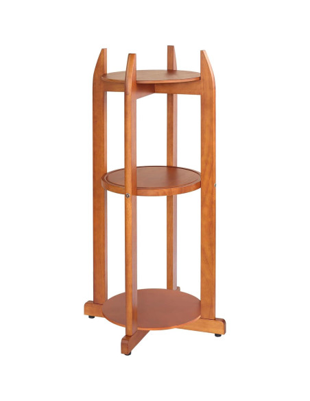 Soporte de Agua LASIDO 5 Galones Madera Natural 3 Estantes Soporte de Agua LASIDO 5 Galones Madera Natural 3 Estantes