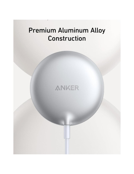 Cargador Inalámbrico Anker MagGo 15W para iPhone 16 Cargador Inalámbrico Anker MagGo 15W para iPhone 16